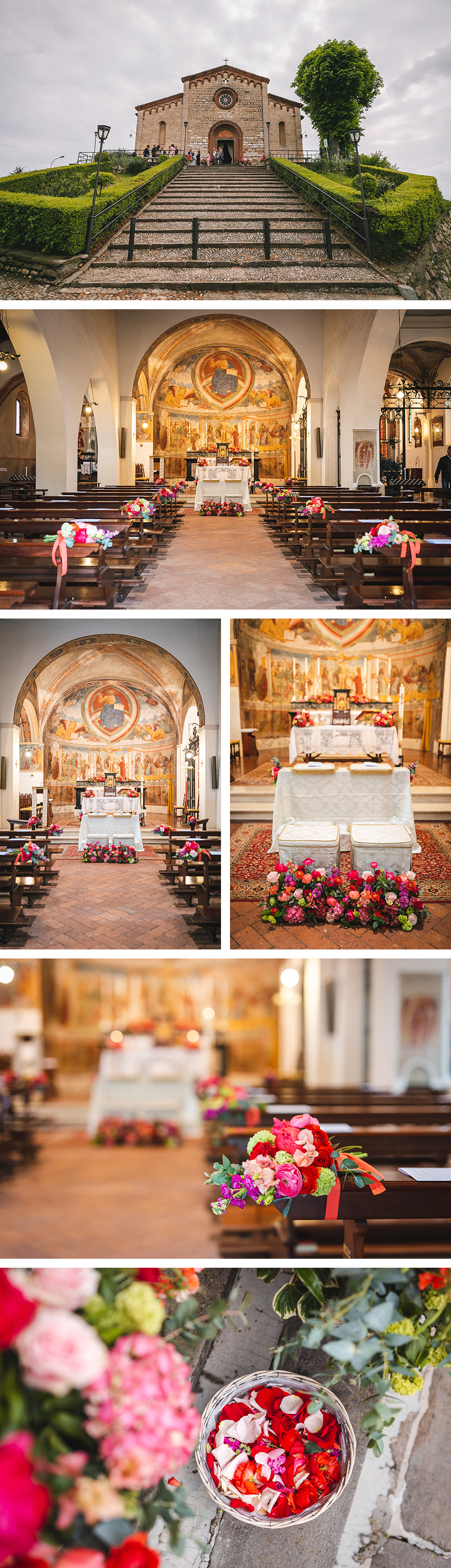 Chiesa di S. Stefano di Rovato ed i fiori di Bohem di Paratico